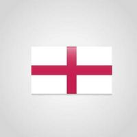 England förenad rike flagga vektor
