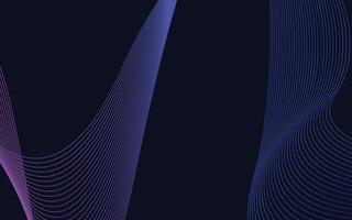 abstrakt blå Färg teknologi linje Vinka bakgrund vektor