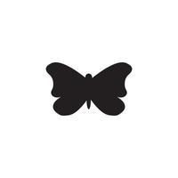 Schmetterling-Symbol-Logo, Vektordesign vektor