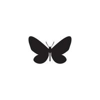 Schmetterling-Symbol-Logo, Vektordesign vektor