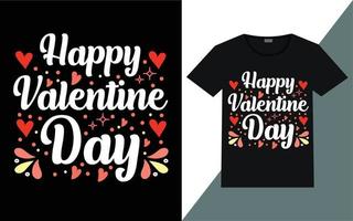 valentine dag t-shirt design vektor