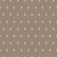 Nahtloses geometrisches Muster mit Weihnachtsbäumen. Vektor-Illustration vektor
