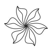 Blumen-Mandalas. dekorative Elemente. kunstvolles Muster, Vektorillustration. islamische, arabische, indische, marokkanische, spanische, türkische, pakistanische, chinesische, mystische, osmanische Motive. vektor