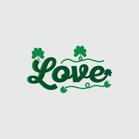 st. patrick's day zitate und schriftzug vektor t-shirt design