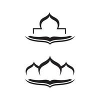 Moschee Symbol Vektor Illustration Design