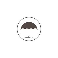 paraply ikon bild symbol illustration vektor design regn