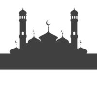 Moschee Hintergrund Vektor-Illustration vektor