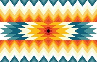 Vektor nahtlose ethnische Muster. indianischer Navajo, Motivstil. design für hintergrund, teppich, tapete, kleidung, hintergrund, verpackung, batik, stoff, vektorillustration. Stickstil.