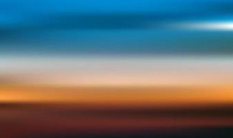 rörelse suddar tropisk solnedgång strand med en bakgrund av abstrakt havsvågor bokeh solljus. sommarsemester och affärsresor koncept. antik färgfilterstil vektor