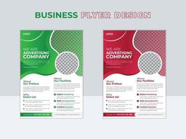 moderne Corporate Business Flyer und Broschüren-Cover-Layout-Design-Vorlage. vektor