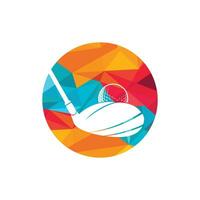 Golfclub-Vektor-Logo-Design. Design des Golfclub-Inspirationslogos. vektor