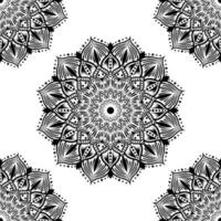Mandala Musterdesign Vektordesign vektor
