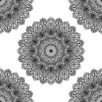 Mandala Musterdesign Vektordesign vektor