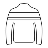 ett ikon design av tröja vektor