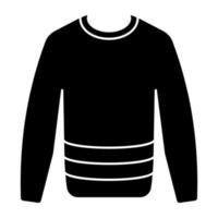 ein Icon-Design von Sweatshirt vektor