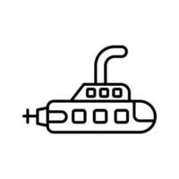 U-Boot-Vektor-Symbol vektor