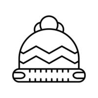 ull hatt vektor ikon