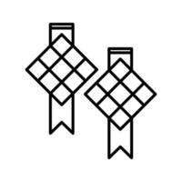 Ketupat-Vektorsymbol vektor