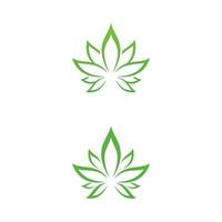 cannabis marijuana tecken symbol illustration vektor