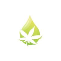 cannabis marijuana tecken symbol illustration vektor