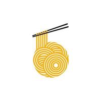 spaghetti mat tecken symbol illustration vektor