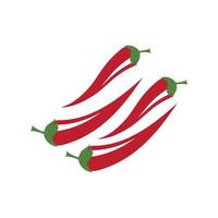 Chili-Logo-Vektorillustration vektor