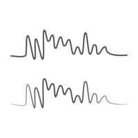 ljud Vinka musik logotyp vektor