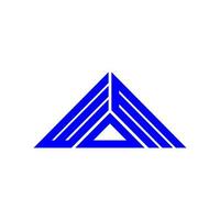 wdm brev logotyp kreativ design med vektor grafisk, wdm enkel och modern logotyp i triangel form.