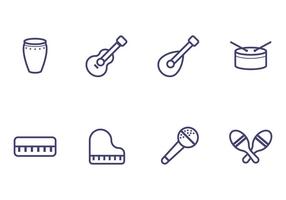Musikinstrument Icon vektor