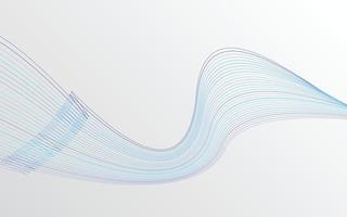 Vektor abstrakte Welle Hintergrund. blaue wellen hintergrund
