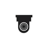 Überwachungskamera cctv-Symbol, Zeichen cctv-Vektor-Design vektor