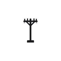 elektriska torn logotyp vektor