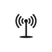 Wireless-Logo-Vorlage vektor