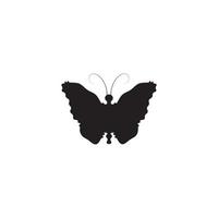 Schmetterlingsblatt-Logo vektor