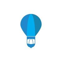 Luftballon-Logo vektor
