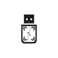 USB-Datenübertragung vektor