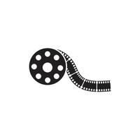 filmband logotyp mall vektor