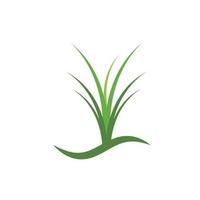 Gras-Logo-Vektorvorlage vektor