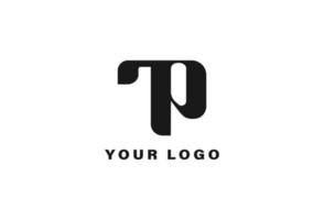 tp lämna logotyp design mall vektor