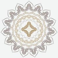 lyx mandala islamic bakgrund med arabesk mönster, dekorativa bakgrund bröllop kort omslag design vektor