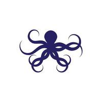 Oktopus-Symbol-Vektor-Illustration-Design vektor