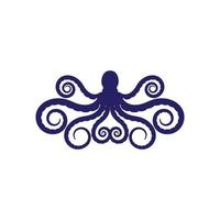 Oktopus-Symbol-Vektor-Illustration-Design vektor