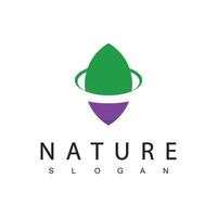 natur logotyp design mall, skönhet begrepp använder sig av blad ikon för spa, hudvård, och kosmetisk vektor