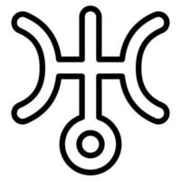 Uran-ClipArt-Symbol vektor