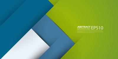 abstrakter hintergrund mit linien und schatten. blaues und grünes modernes Design. helles Poster, Banner und Visitenkarte. Vektor eps10
