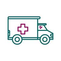 Krankenwagen-Vektor-Symbol vektor