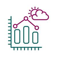 bar Diagram vektor ikon