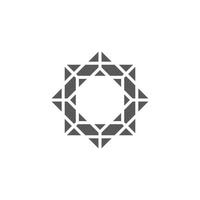 Moschee-Vektorsymbol-Illustrationsdesign vektor