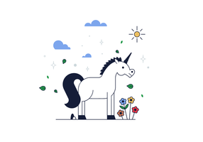 Gratis Unicorn Vector