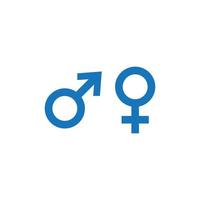 Gender-Logo-Vektor vektor